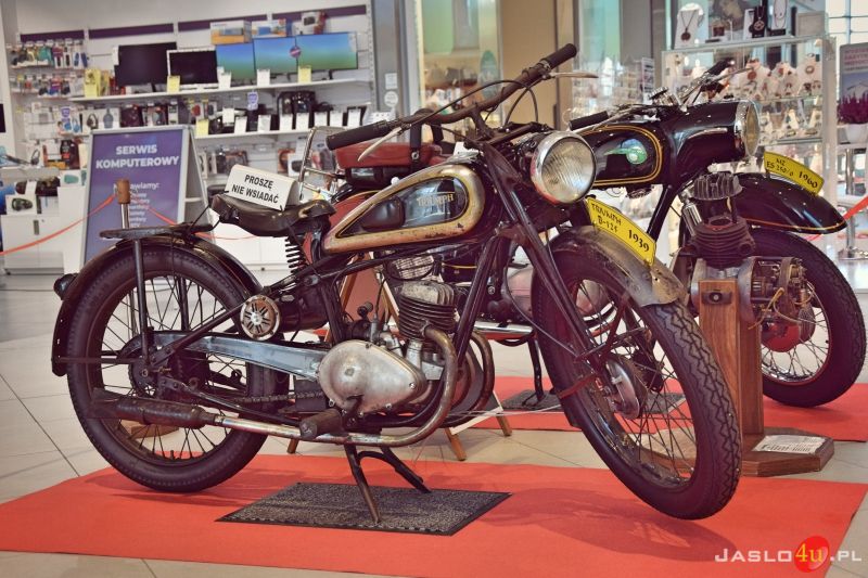 Wystawa zabytkowych motocykli w galerii VIVO! Krosno