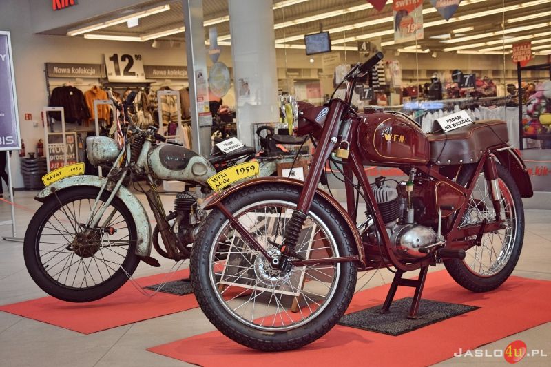 Wystawa zabytkowych motocykli w galerii VIVO! Krosno