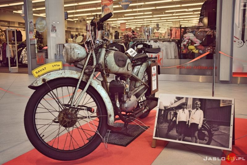 Wystawa zabytkowych motocykli w galerii VIVO! Krosno