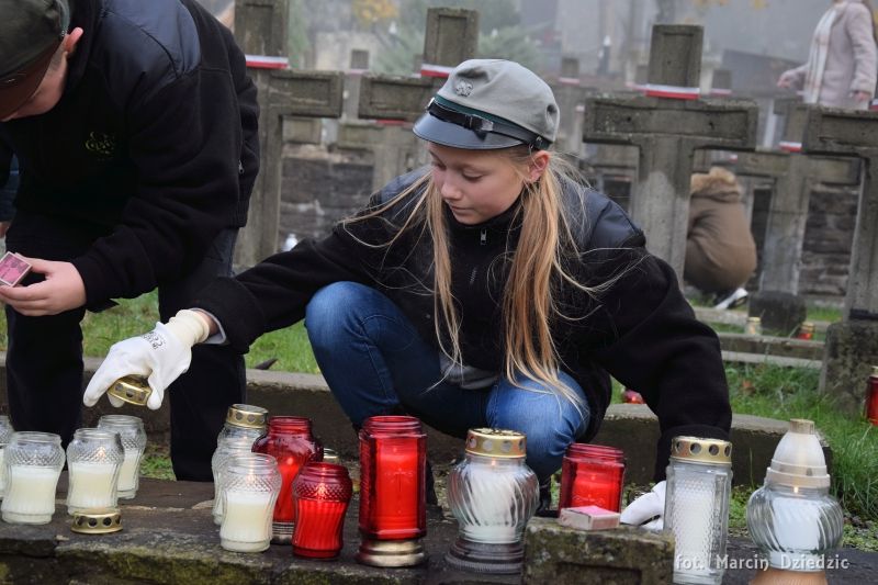 Akcja - Znicze na polskich grobach na ziemi lwowskiej (cmentarz Janowski i Wzgórza Wuleckie)