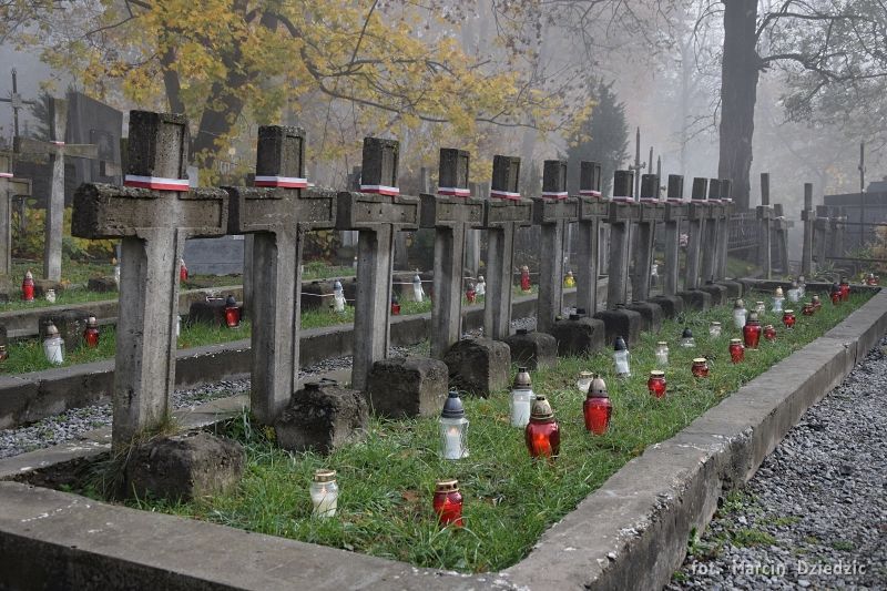 Akcja - Znicze na polskich grobach na ziemi lwowskiej (cmentarz Janowski i Wzgórza Wuleckie)