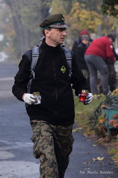 Akcja - Znicze na polskich grobach na ziemi lwowskiej (cmentarz Janowski i Wzgórza Wuleckie)