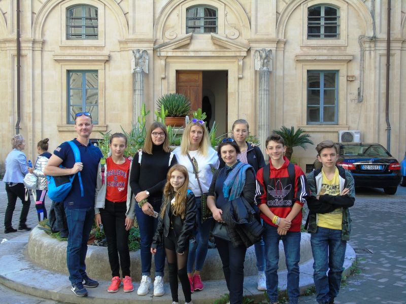 „Dwójka” z wizytą we Włoszech w ramach projektu Erasmus+