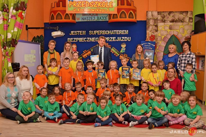 Kampania "Bezpieczny Przejazd" w Bajkowym Przedszkolu
