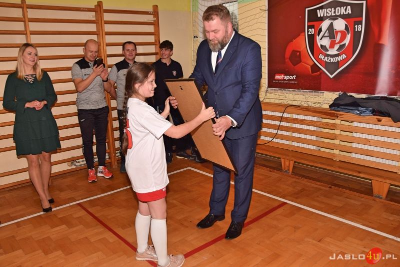 Mikołajkowy turniej halowy Akademii Piłkarskiej "Wisłoka" Błażkowa