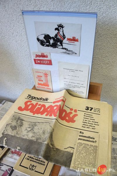 Powiatowe obchody 38. rocznicy wprowadzenia stanu wojennego w Zespole Szkół Budowlanych w Jaśle
