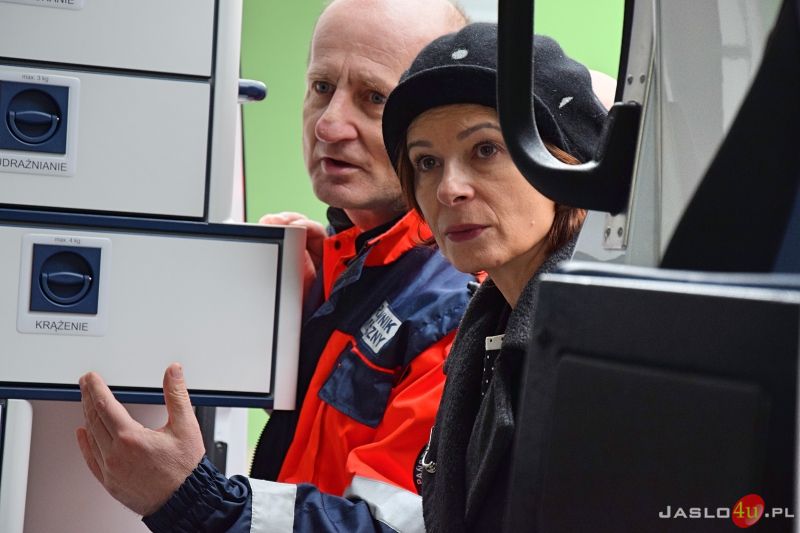 Przekazanie nowego ambulansu dla Szpitala Specjalistycznego w Jaśle