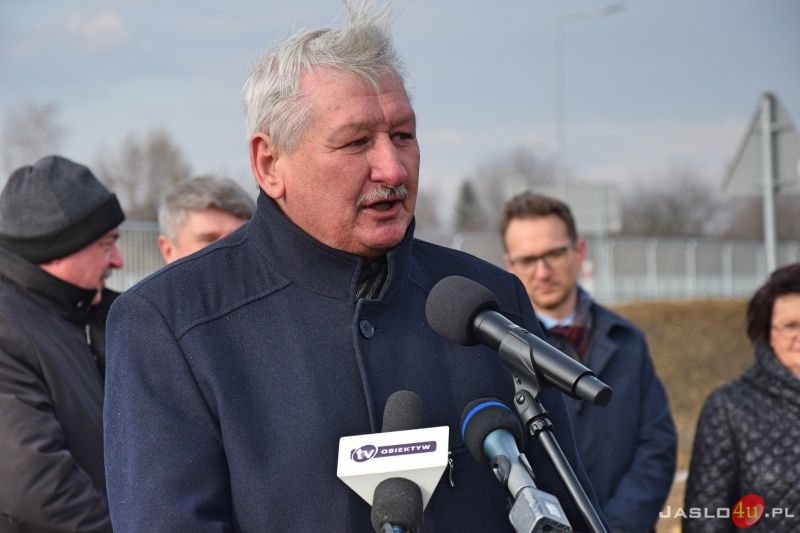 Uroczyste otwarcie drogi KG2 w Jaśle