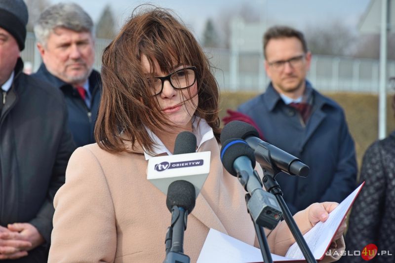 Uroczyste otwarcie drogi KG2 w Jaśle