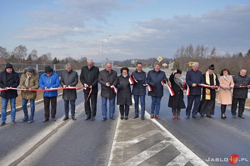 Uroczyste otwarcie drogi KG2 w Jaśle
