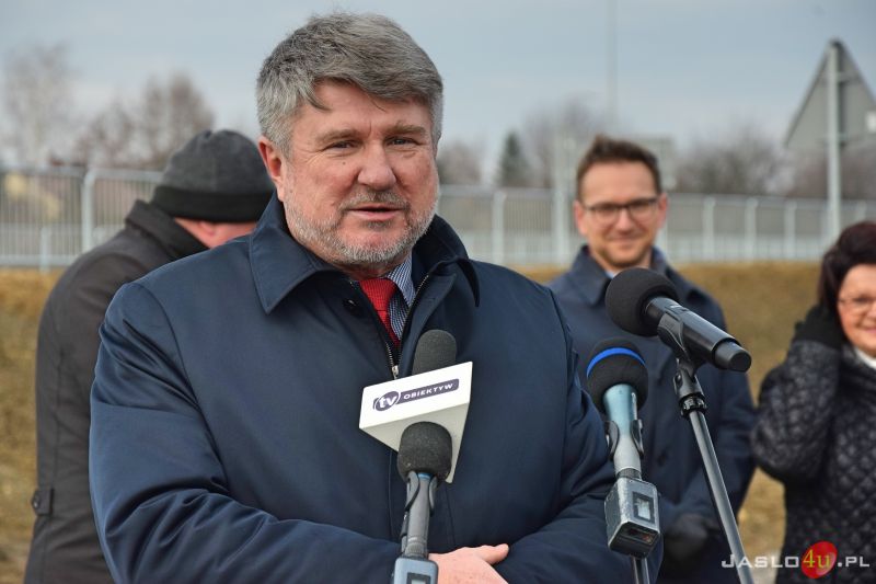 Uroczyste otwarcie drogi KG2 w Jaśle