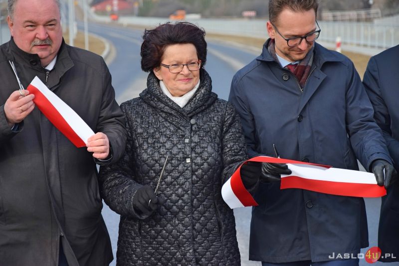 Uroczyste otwarcie drogi KG2 w Jaśle