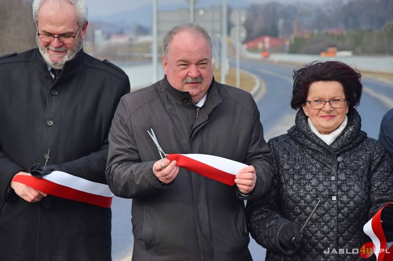 Uroczyste otwarcie drogi KG2 w Jaśle