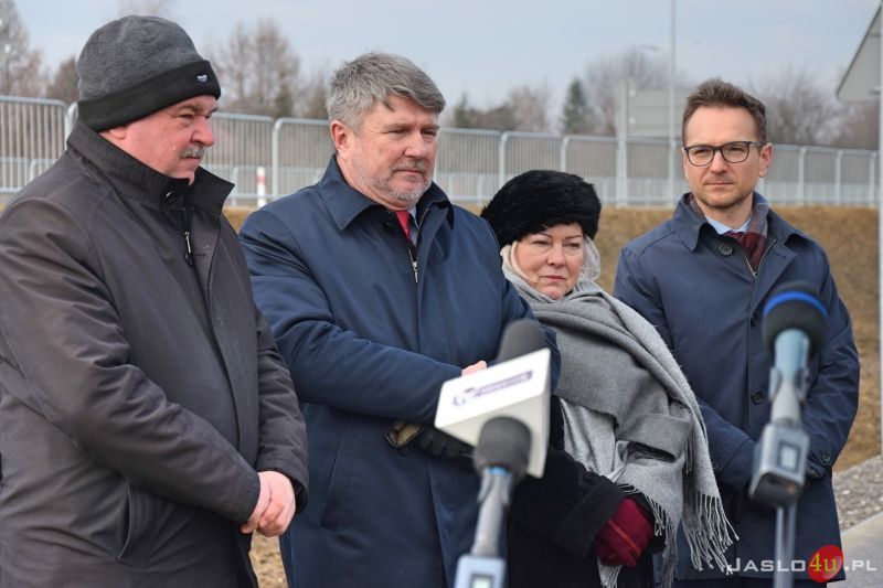 Uroczyste otwarcie drogi KG2 w Jaśle