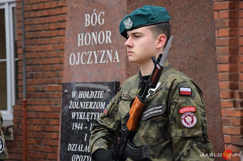 Obchody Narodowego Dnia Pamięci Żołnierzy Wyklętych w Jaśle 2020