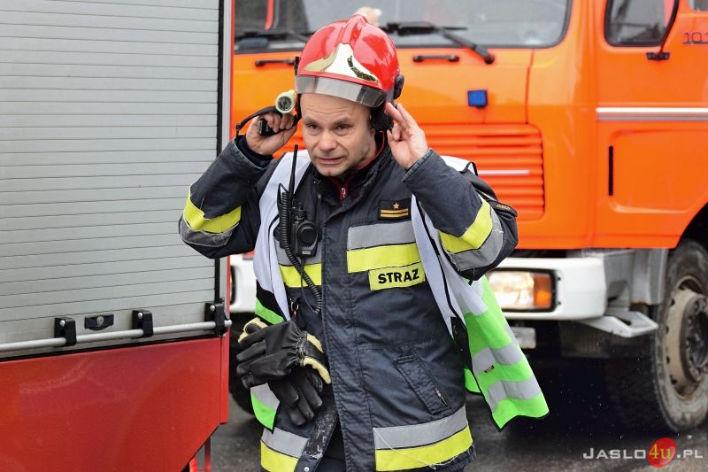 Pożar budynku biurowego przy ul. Niegłowickiej