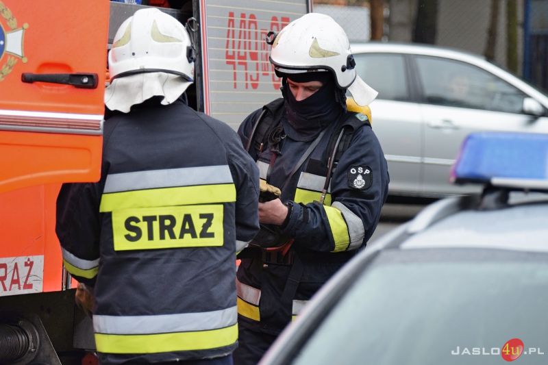 Pożar budynku biurowego przy ul. Niegłowickiej