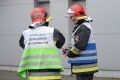Pożar budynku biurowego przy ul. Niegłowickiej