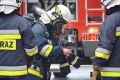 Pożar budynku biurowego przy ul. Niegłowickiej