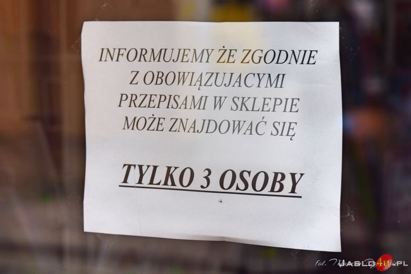 Jasielskie ulice w czasie pandemii