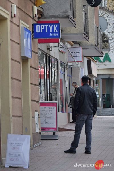 Jasielskie ulice w czasie pandemii