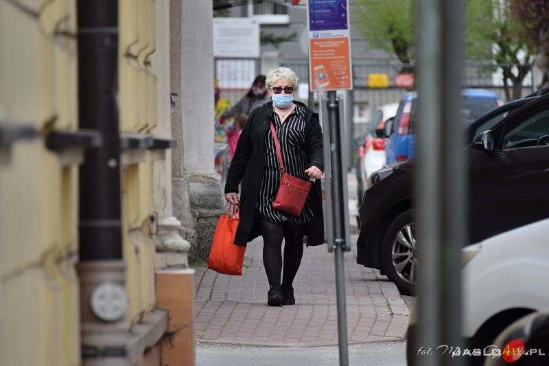 Jasielskie ulice w czasie pandemii