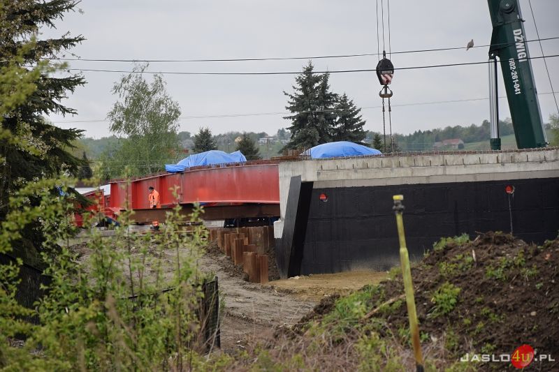 Budowa mostu na Wisłoce (os. Gądki) - 7.05.2020