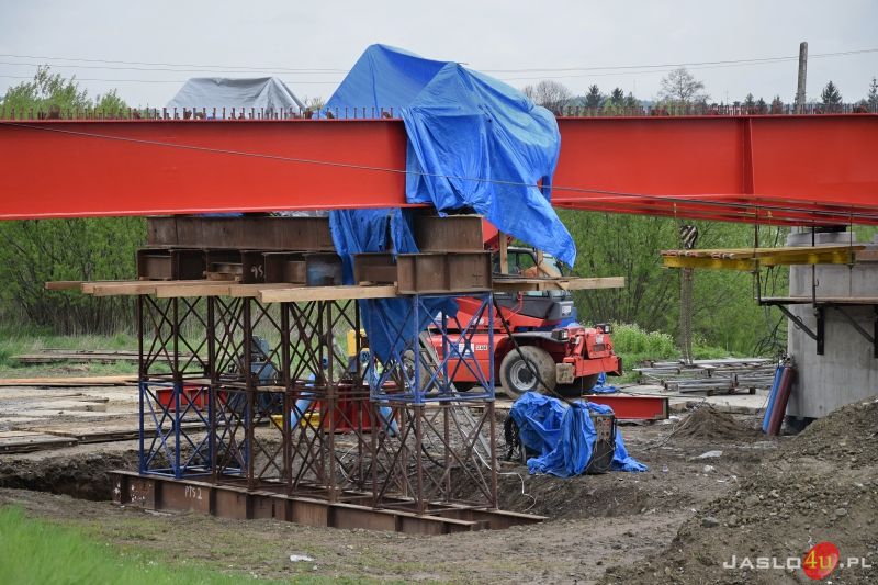 Budowa mostu na Wisłoce (os. Gądki) - 7.05.2020
