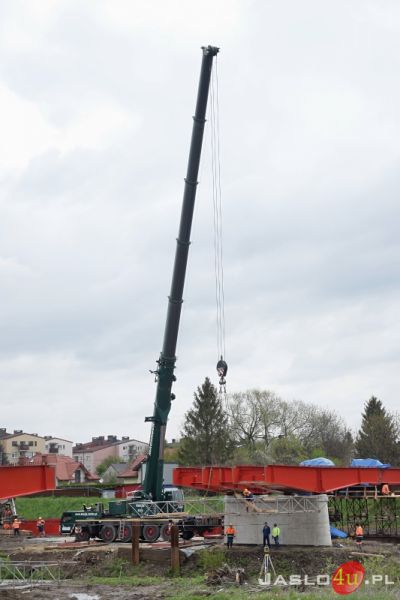 Budowa mostu na Wisłoce (os. Gądki) - 7.05.2020