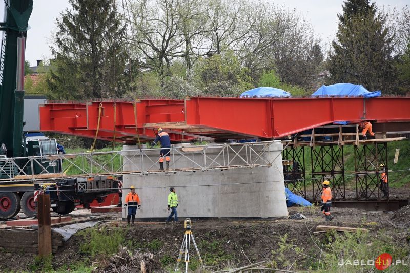 Budowa mostu na Wisłoce (os. Gądki) - 7.05.2020