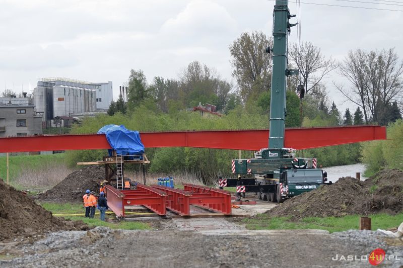 Budowa mostu na Wisłoce (os. Gądki) - 7.05.2020
