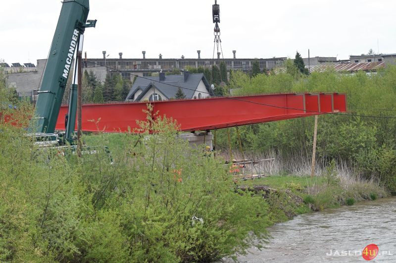 Budowa mostu na Wisłoce (os. Gądki) - 7.05.2020