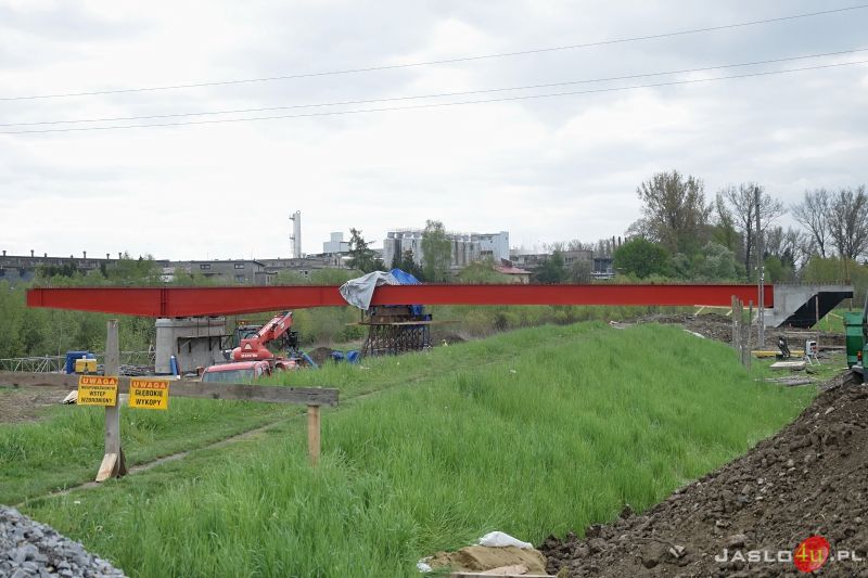 Budowa mostu na Wisłoce (os. Gądki) - 7.05.2020