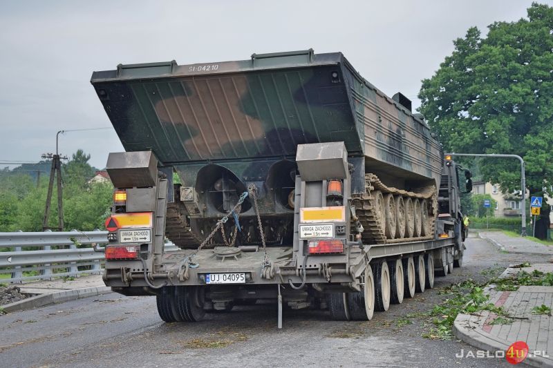 Katastrofalne skutki podtopień w powiecie jasielskim