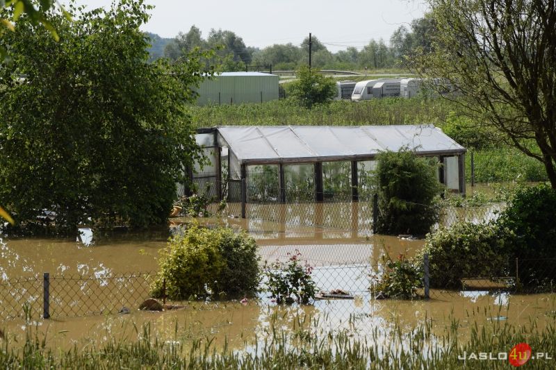 Katastrofalne skutki podtopień w powiecie jasielskim
