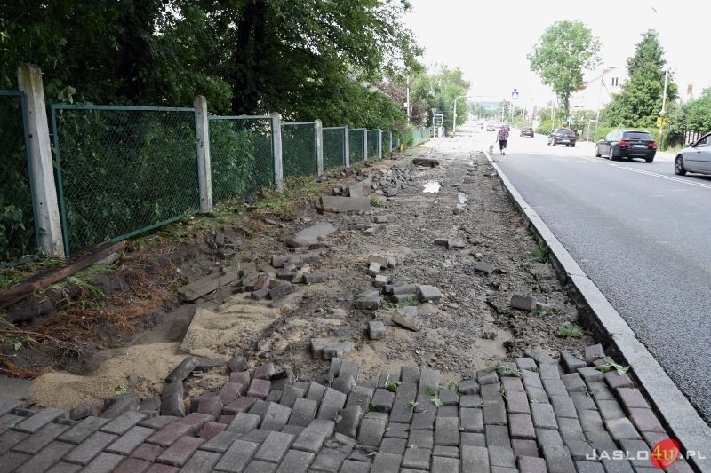 Katastrofalne skutki podtopień w powiecie jasielskim