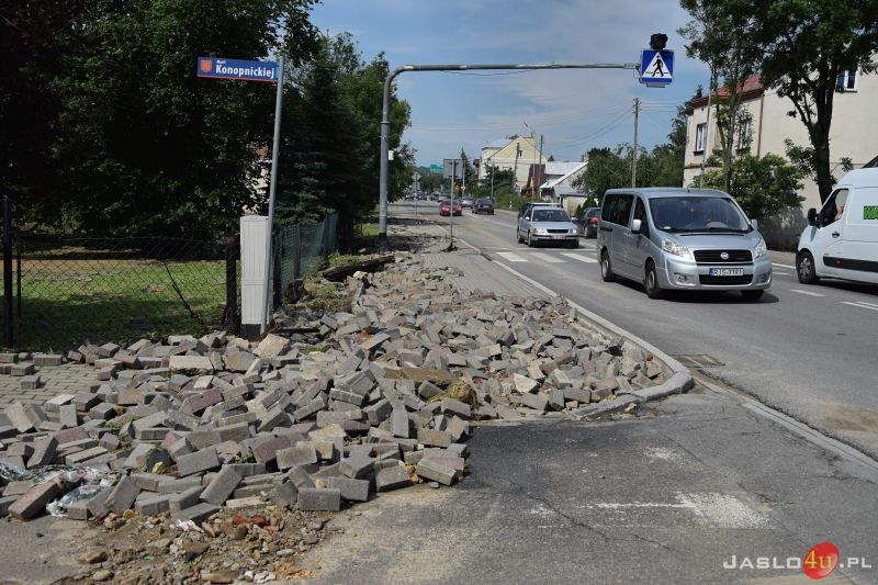 Katastrofalne skutki podtopień w powiecie jasielskim