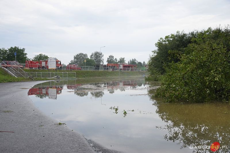 Katastrofalne skutki podtopień w powiecie jasielskim