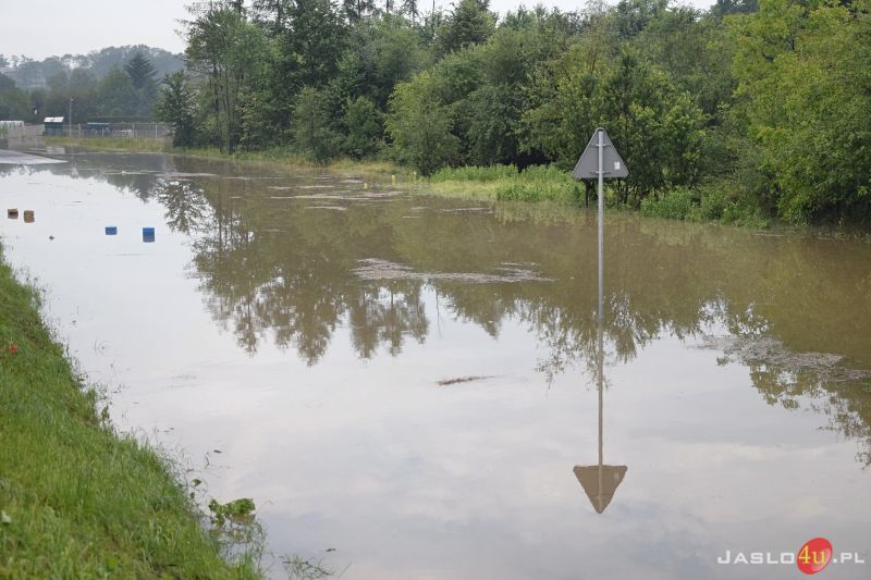 Katastrofalne skutki podtopień w powiecie jasielskim