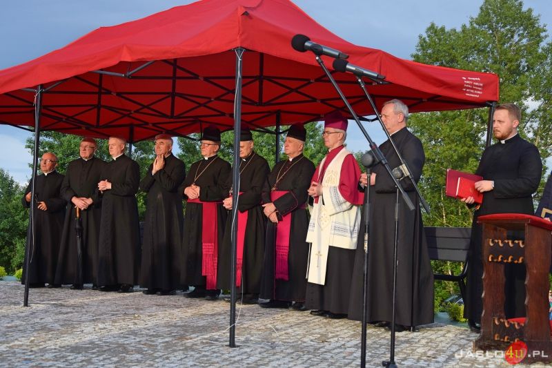 Poświęcenie Pomnika Chrystusa Króla w Jaśle