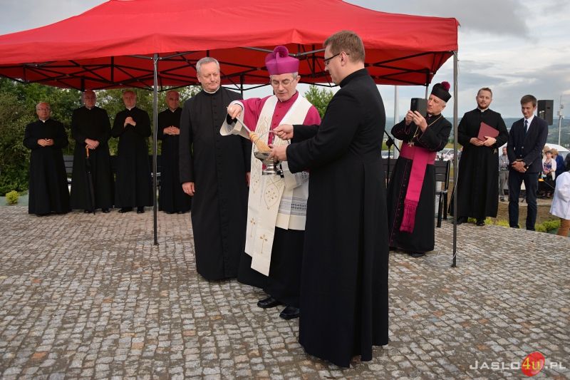 Poświęcenie Pomnika Chrystusa Króla w Jaśle