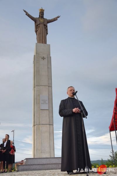 Poświęcenie Pomnika Chrystusa Króla w Jaśle