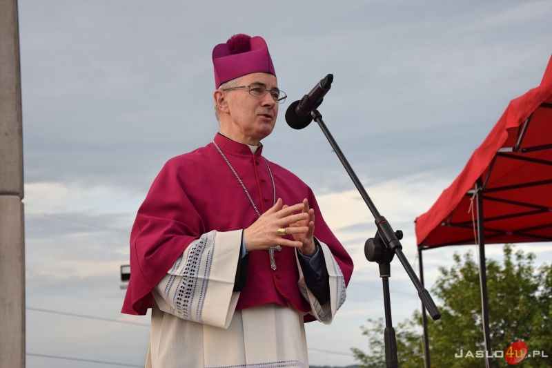 Poświęcenie Pomnika Chrystusa Króla w Jaśle