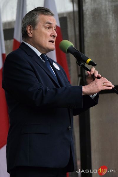 Wizyta wicepremiera Piotra Glińskiego w Trzcinicy k. Jasła