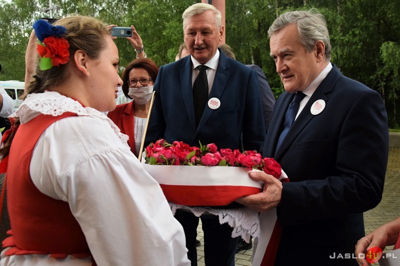 Wizyta wicepremiera Piotra Glińskiego w Trzcinicy k. Jasła