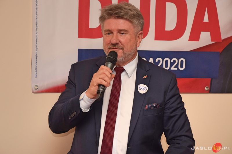 Wizyta wicepremiera Piotra Glińskiego w Trzcinicy k. Jasła