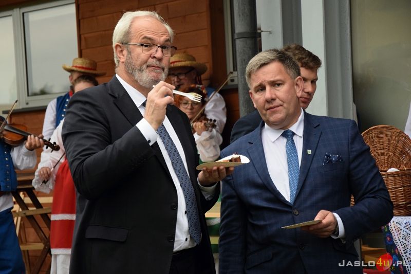 Wizyta wicepremiera Piotra Glińskiego w Trzcinicy k. Jasła
