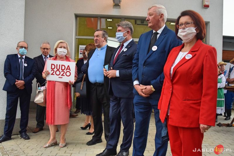 Wizyta wicepremiera Piotra Glińskiego w Trzcinicy k. Jasła