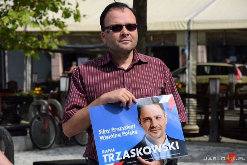 Wizyta posła Borysa Budki w Jaśle