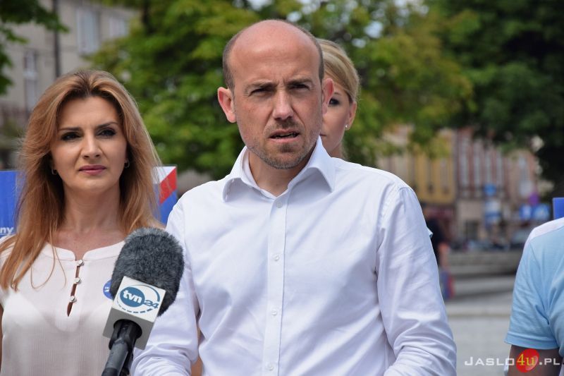 Wizyta posła Borysa Budki w Jaśle
